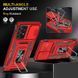 Ударостійкий чохол Camshield Army Ring для Samsung Galaxy A73 5G Червоний / Red 256186 фото 3