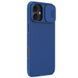 Карбонова накладка Nillkin CamShield Pro Magnetic для Apple iPhone 16 (6.1") Blue 361227 фото 3