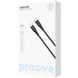 Кабель Proove GridLine Type-C to Type-C 60W (1m) black (CCGL60002201) 383310 фото 2