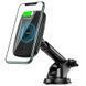 Автомобільний тримач Magnetic Wireless Car charger QC3.0 Black 123334 фото 1