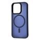Чохол WAVE Matte Insane Case with Magnetic Ring iPhone 15 Pro midnight blue 333755 фото 1