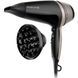Фен Remington Thermacare Pro, 2100Вт, 3 режими, дифузор,турмалінова іоніз-я, хол. обдув, чорно-коричневий (D5715) 373062 фото 3