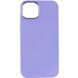 TPU чохол Bonbon Metal Style для Apple iPhone 14 (6.1") Бузковий / Dasheen 257162 фото 2