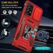 Ударостійкий чохол Camshield Army Ring для Samsung Galaxy A73 5G Червоний / Red 256186 фото 2
