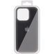 Чохол Silicone Case (AA) Logo with MagSafe для Apple iPhone 13 (6.1") Чорний / Black 402234 фото 2