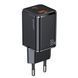 Зарядний Пристрій Usams T43 GaN Mini USB-A/USB-C PD&QC3.0 33W 3A Black 259444 фото 1