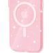 Чохол TPU Galaxy Sparkle (MagFit) для Apple iPhone 16 (6.1") Pink+Glitter 317020 фото 8