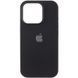 Чохол Silicone Case (AA) Logo with MagSafe для Apple iPhone 13 (6.1") Чорний / Black 402234 фото 1