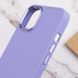 TPU чохол Bonbon Metal Style для Apple iPhone 14 (6.1") Бузковий / Dasheen 257162 фото 5