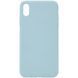 Чохол Silicone Case Full Protective (AA) NO LOGO для Apple iPhone X / XS (5.8") Бірюзовий / Turquoise 348781 фото 1