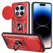 Чохол Ummi Camshield Serge Ring для Xiaomi Redmi Note 14 Pro 4G Червоний 390776 фото 1