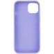 TPU чохол Bonbon Metal Style для Apple iPhone 14 (6.1") Бузковий / Dasheen 257162 фото 3