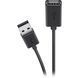 Кабель USB-A > USB-AF заряджання/синхронізації Belkin 1.8м, чорний (F3U153BT1.8M) 367706 фото 1