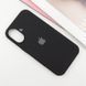 Чохол Silicone Case Full Protective (AA) для Apple iPhone 16 Plus (6.7") Чорний / Black 319371 фото 5