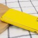 Шкіряний чохол Xshield для Apple iPhone 12 (6.1") Жовтий / Yellow 202350 фото 3