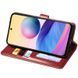 Шкіряний чохол-книжка GETMAN Gallant (PU) для Xiaomi 15 Ultra Червоний 382428 фото 4