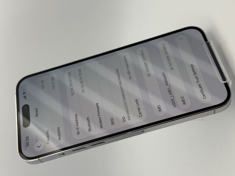 Смартфон Apple iPhone 14 Pro Max 128Gb trade-in Silver 1580 417246 фото