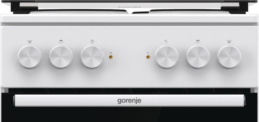 Плита Gorenje електрична , 68л, 50x60см, гриль, білий (GE5A21WH) 374096 фото