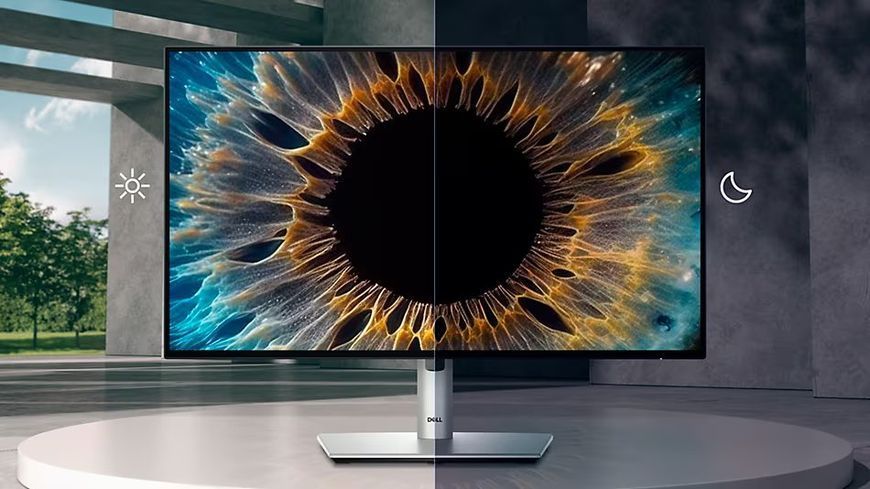 Монітор DELL 23.8" U2424HE HDMI, DP, USB-C, RJ-45, Audio, IPS, 120Hz, sRGB 100%, Pivot 363820 фото