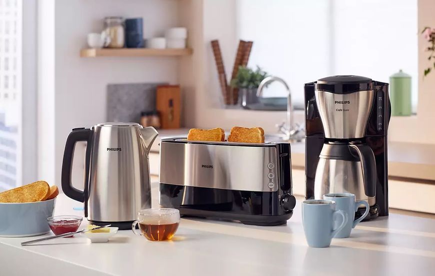 Електрочайник Philips Viva Collection 1.7л, метал (HD9351/90) 369207 фото