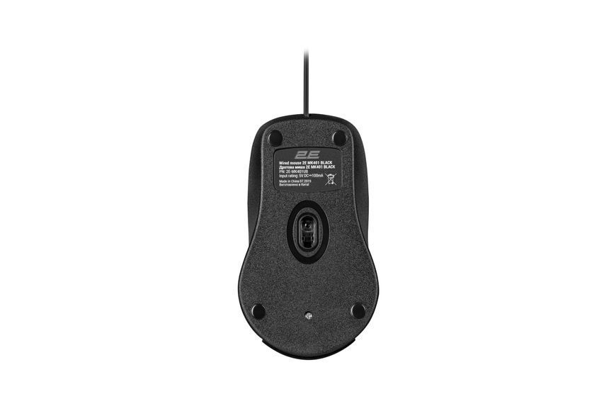 Комплект клавіатура та миша 2E MK401 USB-A, EN/UK, чорний (2E-MK401UB_UA) 364433 фото