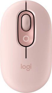 Миша LOGITECH POP with emoji - ROSE (L910-007413) 341769 фото