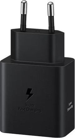 Зарядний Пристрій Samsung 45W Compact Power Adapter (w C to C Cable) EP-T4511XBEGEU / Чорна 307232 фото