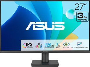 Монітор Asus 27" VA279HG D-Sub, HDMI, Audio, IPS, 120Hz, 1ms, sRGB 99%, AdaptiveSync 367058 фото