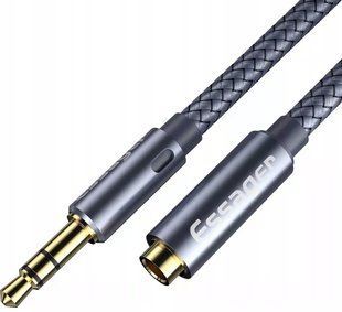 Кабель ESSAGER Monster Headphone Extension Cable Jack 3.5mm Audio Aux Cable 3.5 mm Female Splitter Adapter 3M (EYPY35-MYC0G) 314512 фото