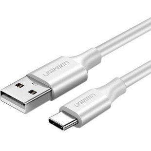 Кабель UGREEN US287 USB 2.0 To USB Type-C Cable Nickel Plating 3A 0.25m (60119) White 283238 фото