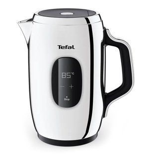 Електрочайник Tefal Majestuo 1.5л, з подвійними стінками, 9 темп.реж, підтримка температури, сенc. управління, нержавіюча сталь (KI883D10) 373164 фото