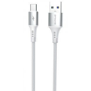 Кабель Proove WireX USB to Type-C 3A (1m) white (CCWX15001202) 383311 фото