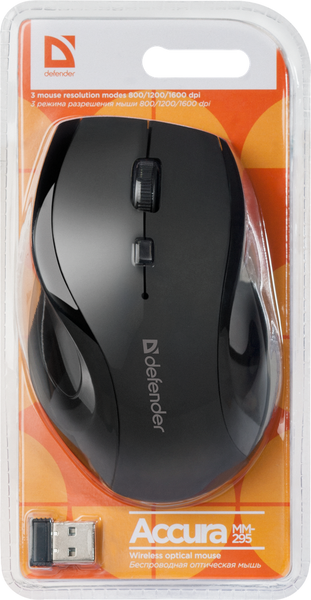Миша DEFENDER Accura MM-295 Wireless 306282 фото