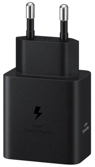 Зарядний Пристрій Samsung 45W Compact Power Adapter (w C to C Cable) EP-T4511XBEGEU / Чорна 307232 фото