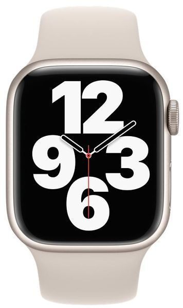 Ремінець Apple Watch Sport Band 42/44/45/49mm M/L - Starlight (MT3K3) 277234 фото