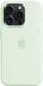 Чохол-накладка Apple iPhone 15 Plus Silicone Case with MagSafe - Soft Mint (MWNG3) 307803 фото 1
