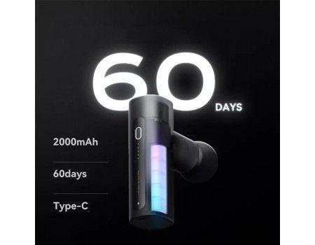 Ударний масажер для тіла Xiaomi WOLONOW Massage Gun Lite (FGMN-R-35) Black 281210 фото