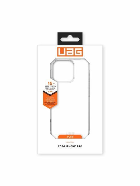 Чохол UAG для iPhone 16 Pro, Plyo, Ice (114484114343) 362519 фото