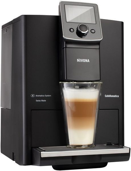 Кавомашина NIVONA CafeRomatica 1.8л, зерно + мелена, автомат.капучинатор, авторецептів - 9, чорний (NICR820) 370559 фото