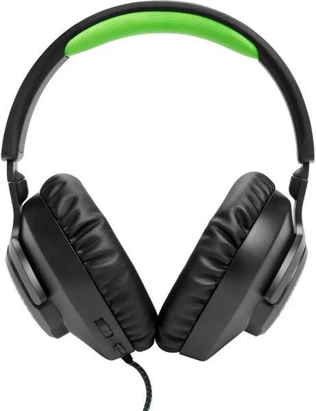 Навушники JBL Quantum 100X (JBLQ100XBLKGRN) Black 324136 фото