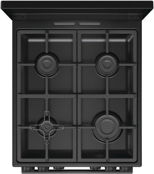 Плита Gorenje комбінована, 70л, 50x60см, дисплей, чавун, чорний (GK5C42BF) 375069 фото