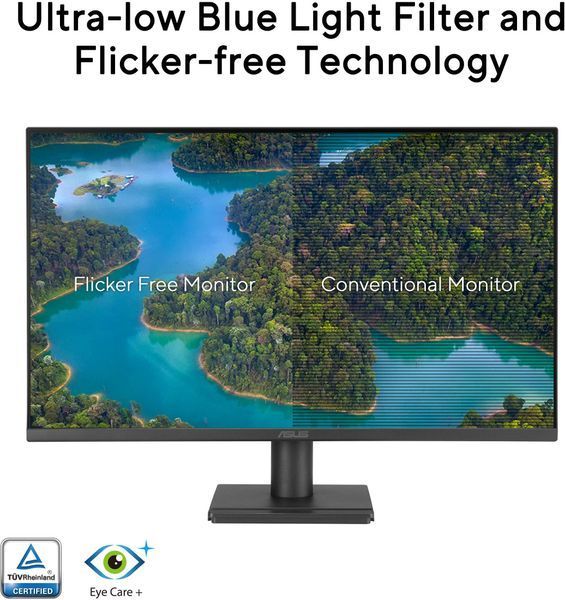 Монітор Asus 27" VA279HG D-Sub, HDMI, Audio, IPS, 120Hz, 1ms, sRGB 99%, AdaptiveSync 367058 фото