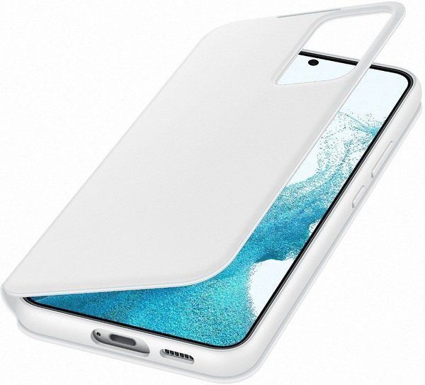 Чохол-книжка Samsung S22 Plus Smart Clear View Cover EF-ZS906CWEGRU White 243916 фото