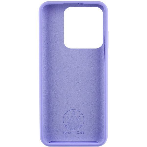 Чохол Silicone Cover Lakshmi (AAA) для Xiaomi Poco X6 / Note 13 Pro 5G Бузковий / Dasheen 288954 фото