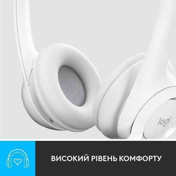 гарнітура LOGITECH USB H390 White (981-001286) 329178 фото