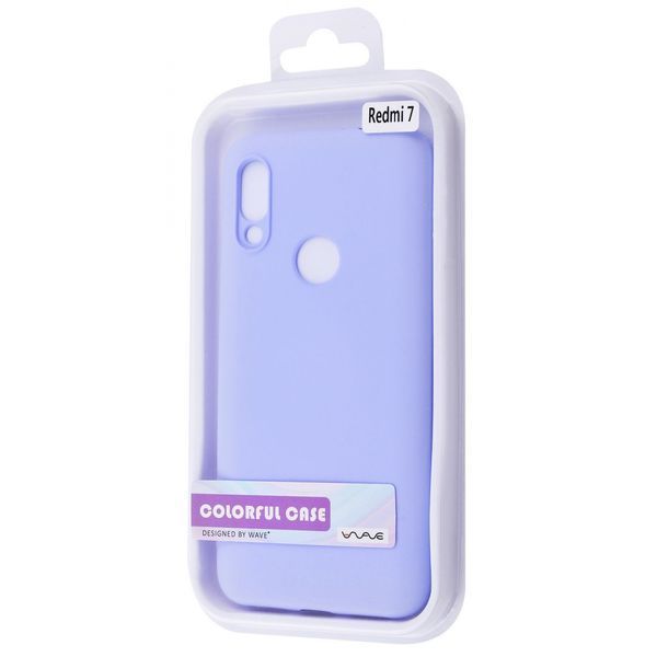 Чохол WAVE Colorful Case (TPU) Xiaomi Redmi 7 light purple 331341 фото