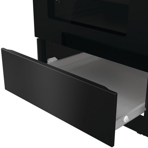 Плита Gorenje комбінована, 70л, 50x60см, дисплей, чавун, чорний (GK5C42BF) 375069 фото
