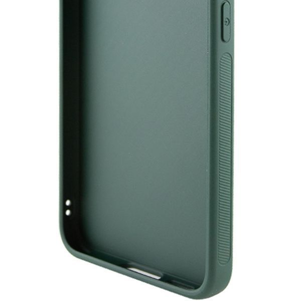 Шкіряний чохол Xshield для Samsung Galaxy S24 Зелений / Army Green 285979 фото