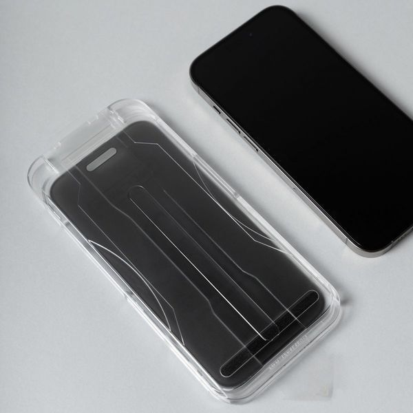 Захисне скло iPhone 15 Pro Max Proove Privacy 360 Installation Box black 345286 фото