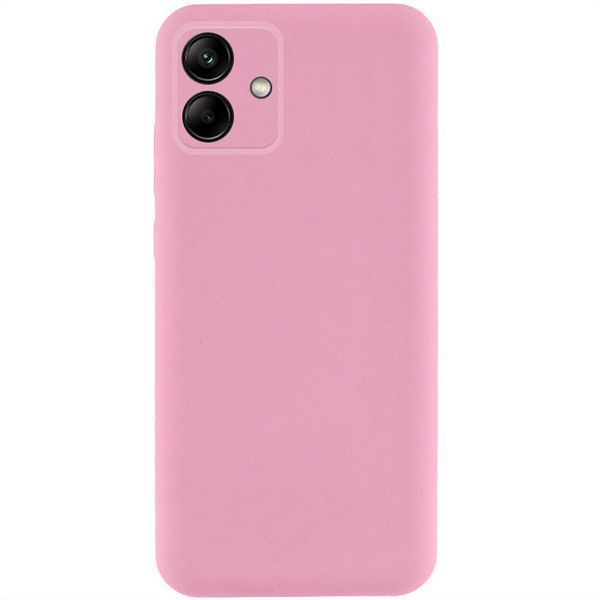 Чохол TPU GETMAN Liquid Silk Full Camera для Samsung Galaxy A06 Рожевий / Pink 323942 фото